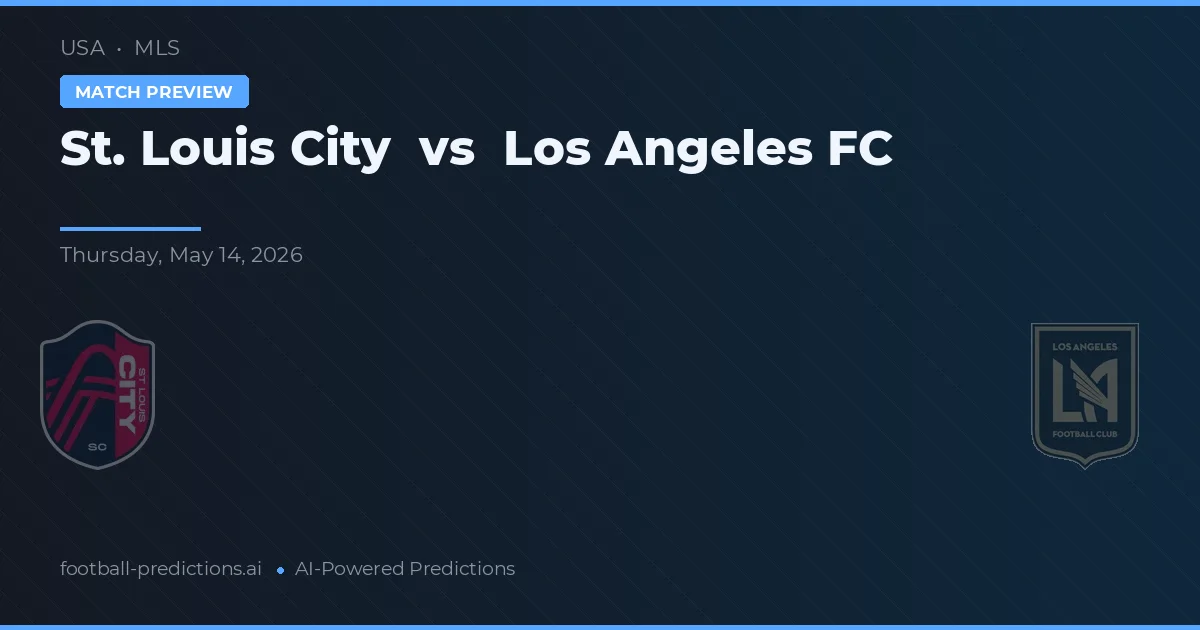 St. Louis City vs Los Angeles FC — prognóstico e prévia do jogo
