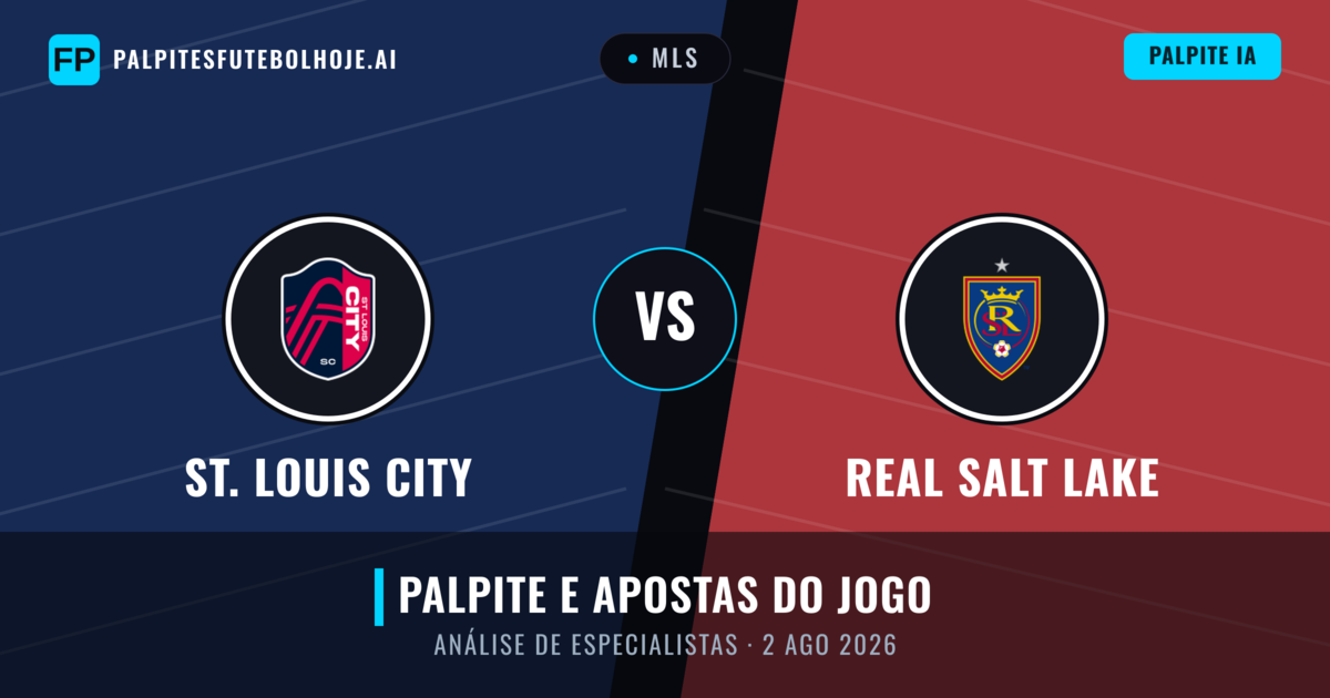 St. Louis City vs Real Salt Lake — prognóstico e prévia do jogo