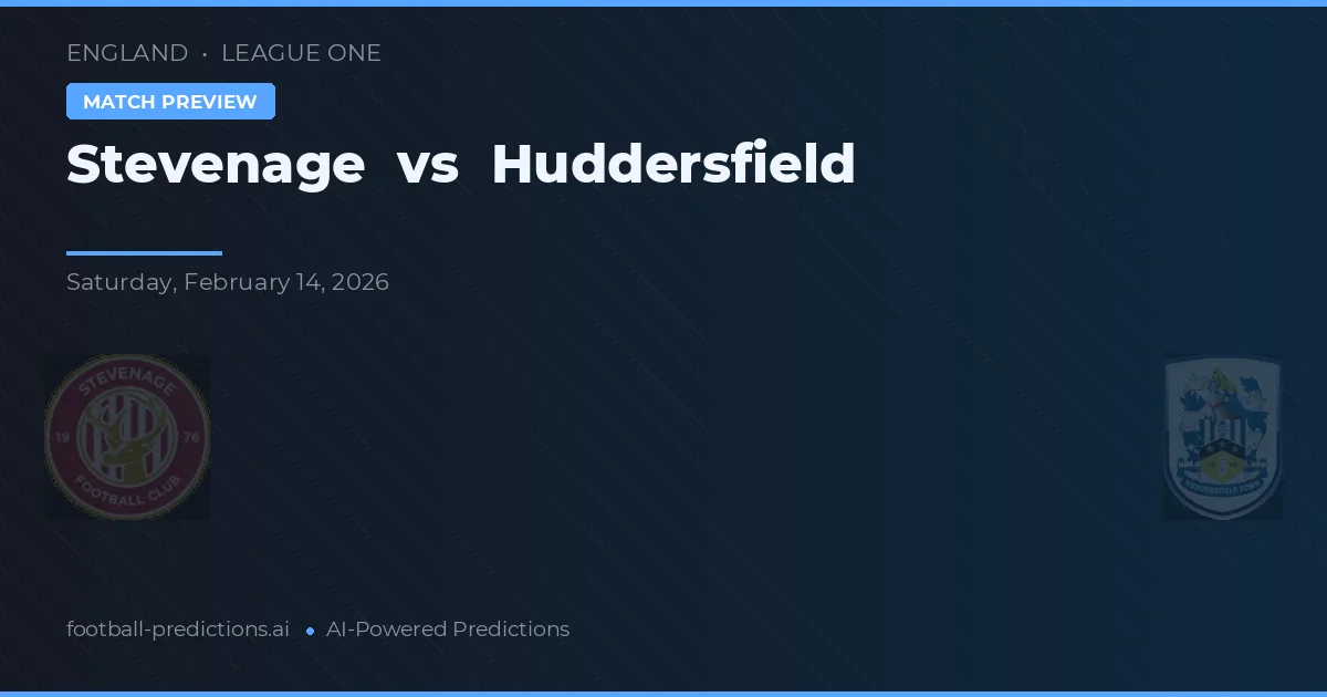 Stevenage vs Huddersfield — prognóstico e prévia do jogo