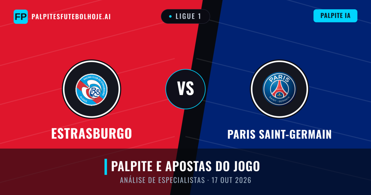 Estrasburgo vs Paris Saint-Germain — prognóstico e prévia do jogo