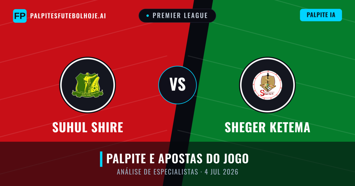 Suhul Shire vs Sheger Ketema — prognóstico e prévia do jogo