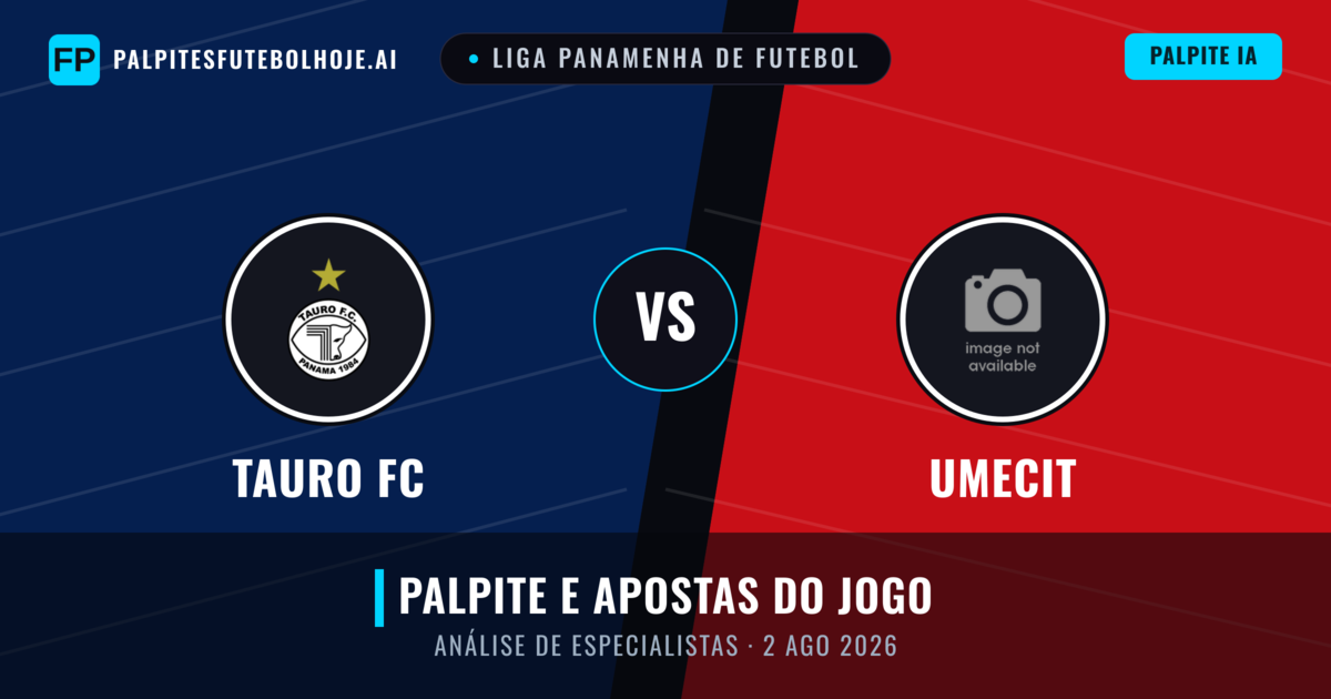 Tauro FC vs UMECIT — prognóstico e prévia do jogo