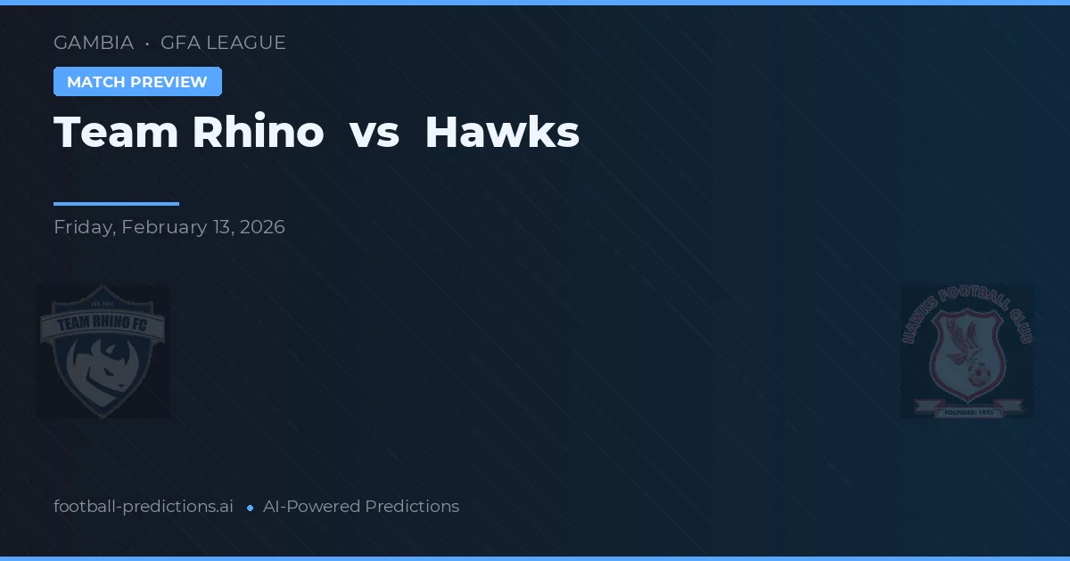 Team Rhino vs Hawks — prognóstico e prévia do jogo