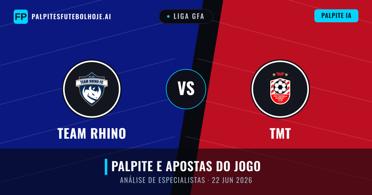 Team Rhino vs TMT — prognóstico e prévia do jogo