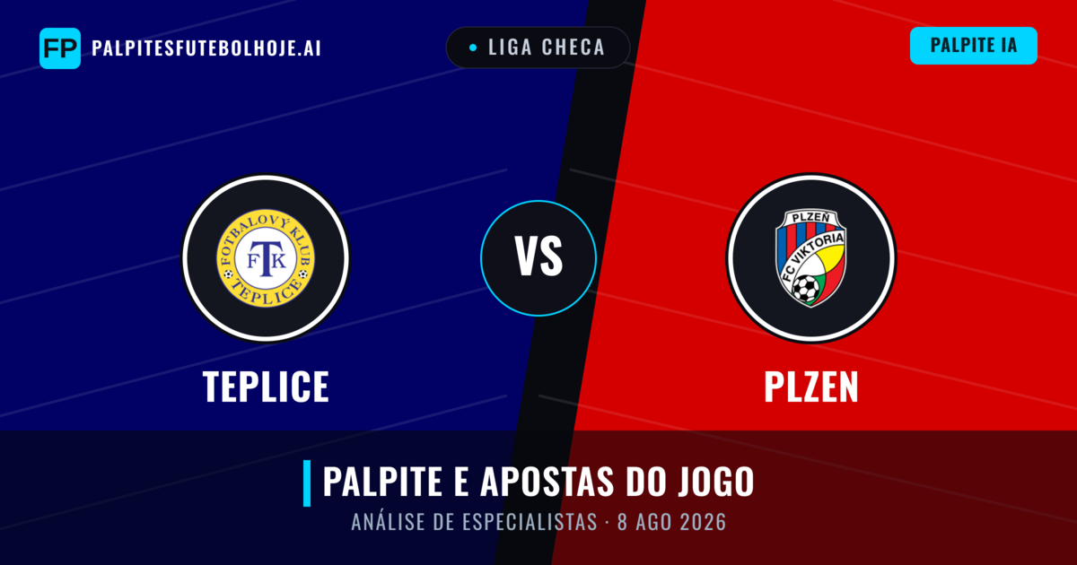 Teplice vs Plzen — prognóstico e prévia do jogo