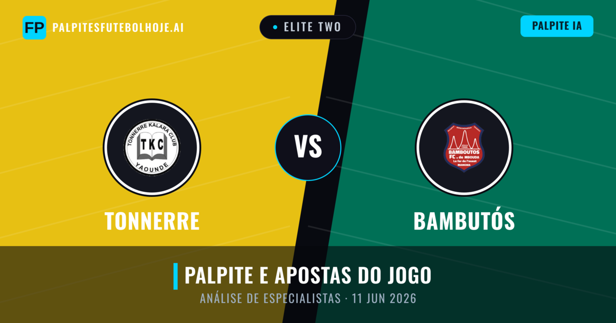 Tonnerre vs Bambutós — prognóstico e prévia do jogo