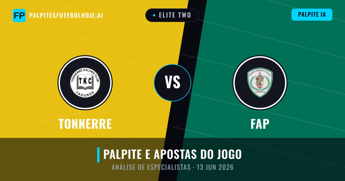 Tonnerre vs FAP — prognóstico e prévia do jogo