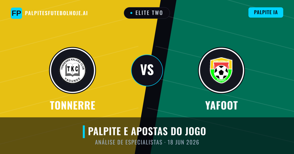Tonnerre vs Yafoot — prognóstico e prévia do jogo