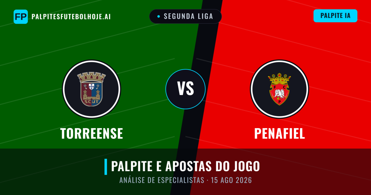 Torreense vs Penafiel — prognóstico e prévia do jogo