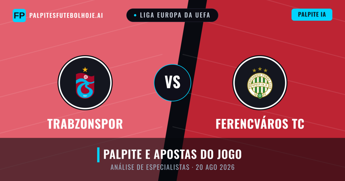 Trabzonspor vs Ferencváros TC — prognóstico e prévia do jogo