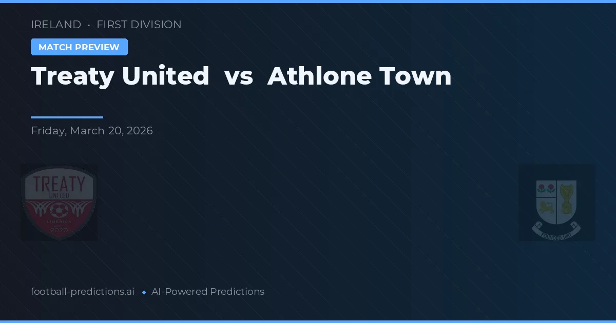 Treaty United vs Athlone Town — prognóstico e prévia do jogo