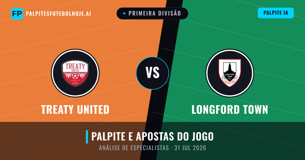 Treaty United vs Longford Town — prognóstico e prévia do jogo