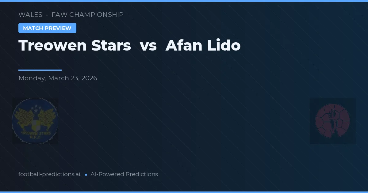 Treowen Stars vs Afan Lido — prognóstico e prévia do jogo