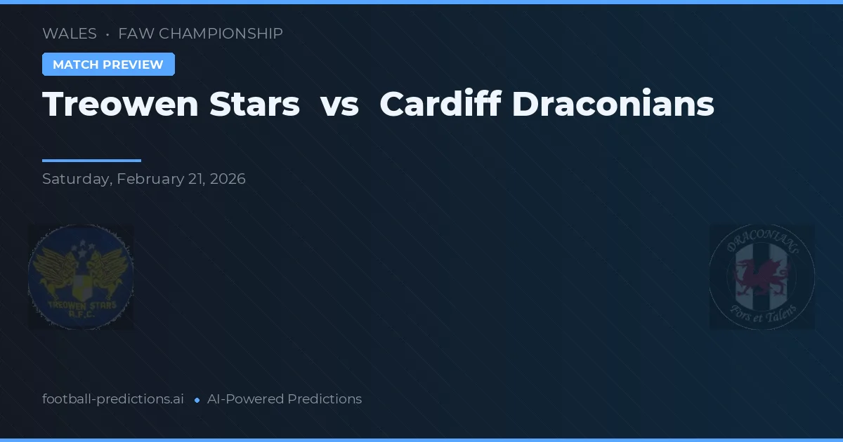 Treowen Stars vs Cardiff Draconians — prognóstico e prévia do jogo