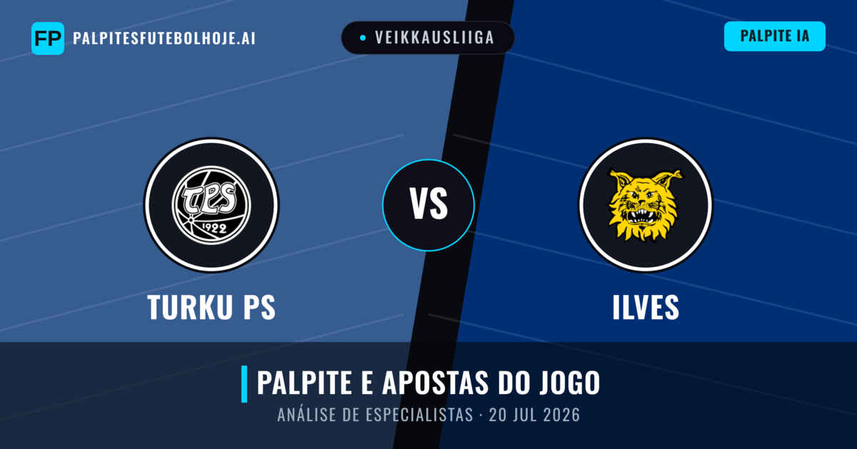 Turku PS vs Ilves — prognóstico e prévia do jogo