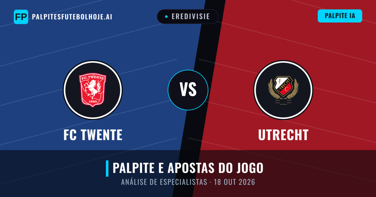 FC Twente vs Utrecht — prognóstico e prévia do jogo