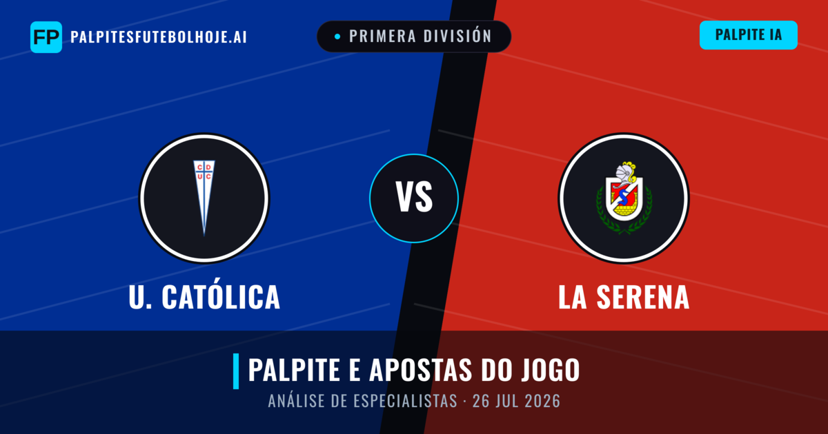U. Católica vs La Serena — prognóstico e prévia do jogo