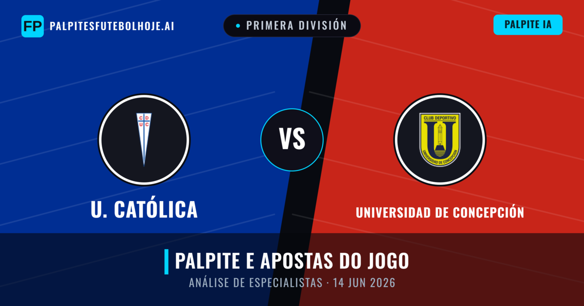 U. Católica vs Universidad de Concepción — prognóstico e prévia do jogo