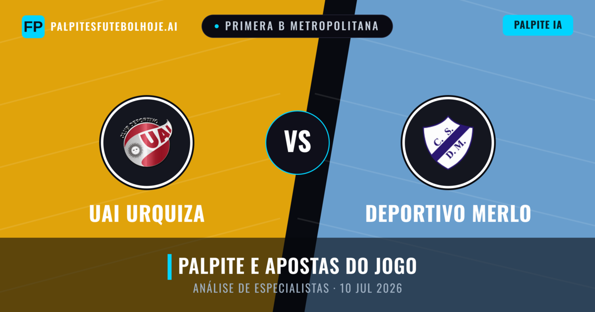 UAI Urquiza vs Deportivo Merlo — prognóstico e prévia do jogo
