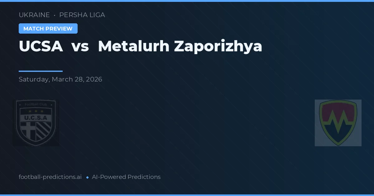 UCSA vs Metalurh Zaporizhya — prognóstico e prévia do jogo