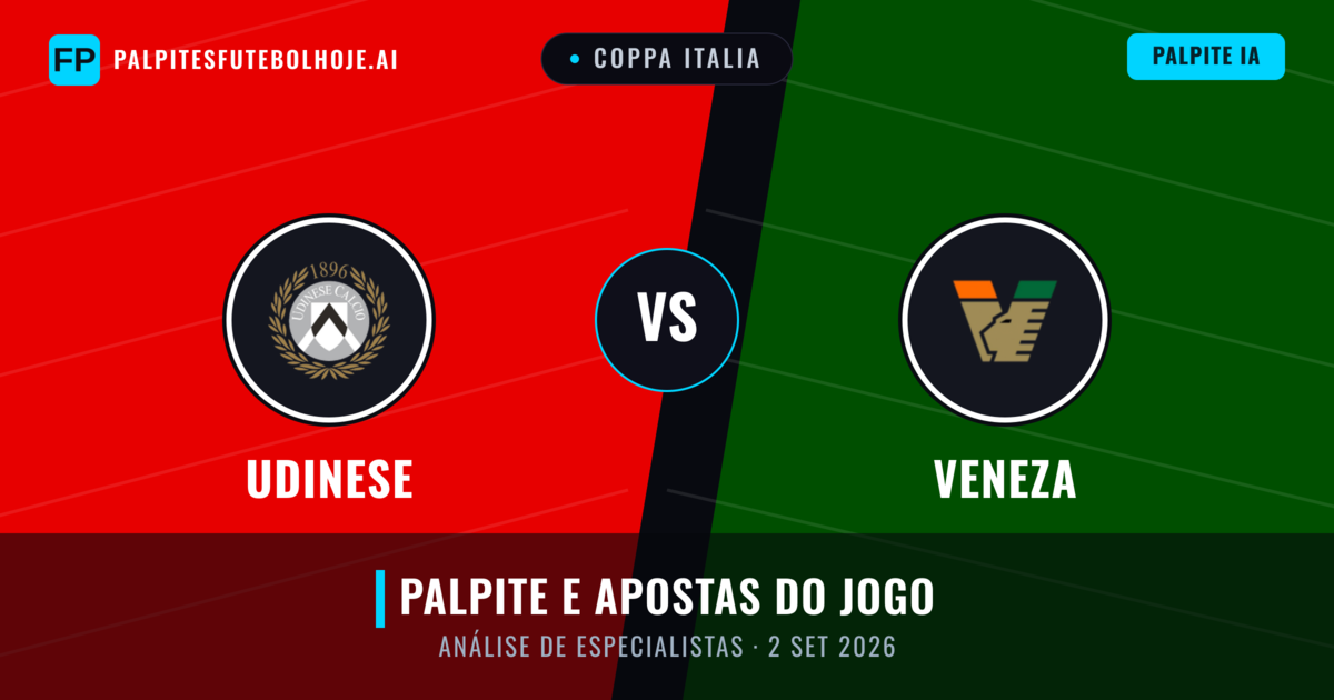 Udinese vs Veneza — prognóstico e prévia do jogo