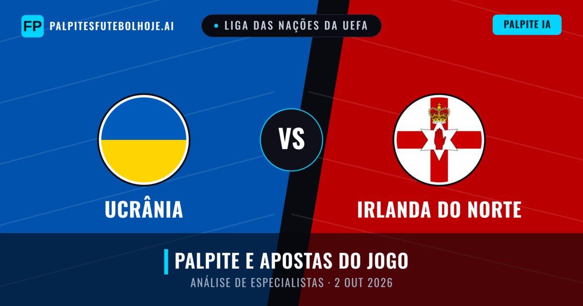 Ucrânia vs Irlanda do Norte — prognóstico e prévia do jogo