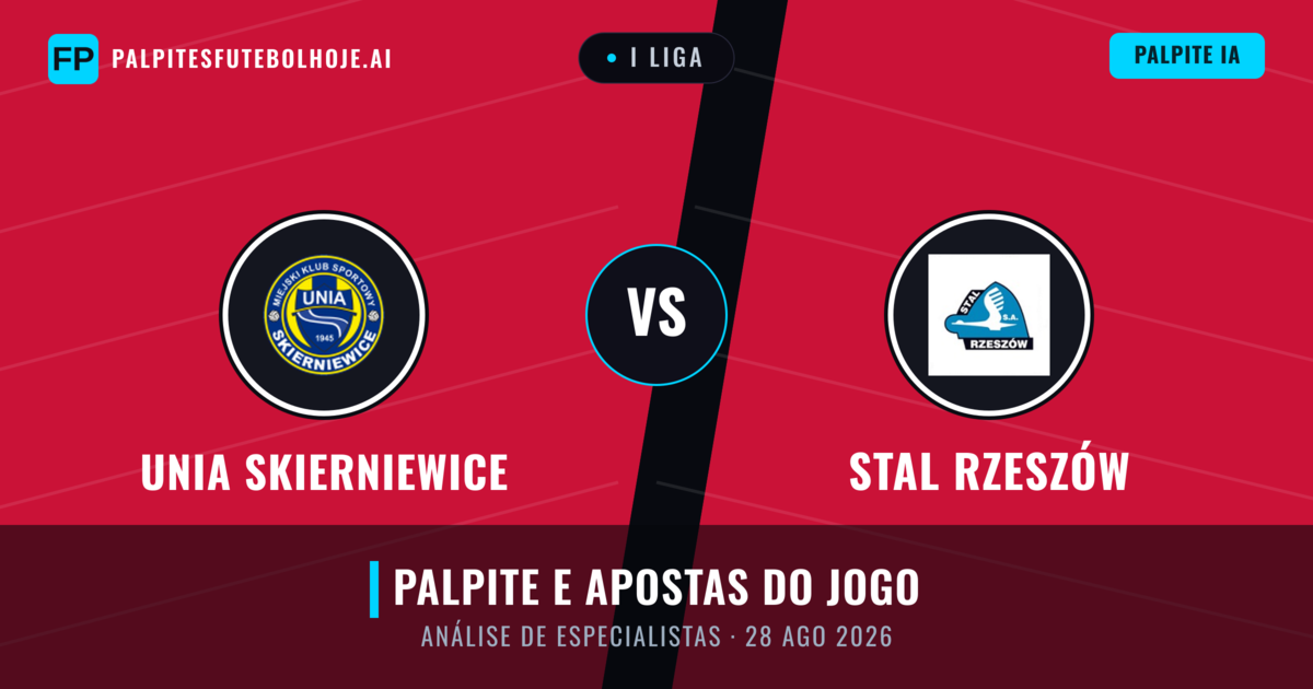 Unia Skierniewice vs Stal Rzeszów — prognóstico e prévia do jogo