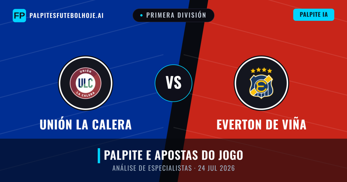 Unión La Calera vs Everton de Viña — prognóstico e prévia do jogo