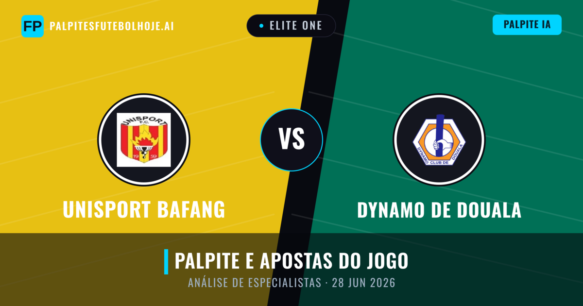 Unisport Bafang vs Dynamo de Douala — prognóstico e prévia do jogo