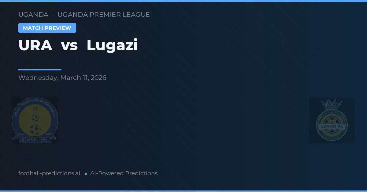 URA vs Lugazi — prognóstico e prévia do jogo