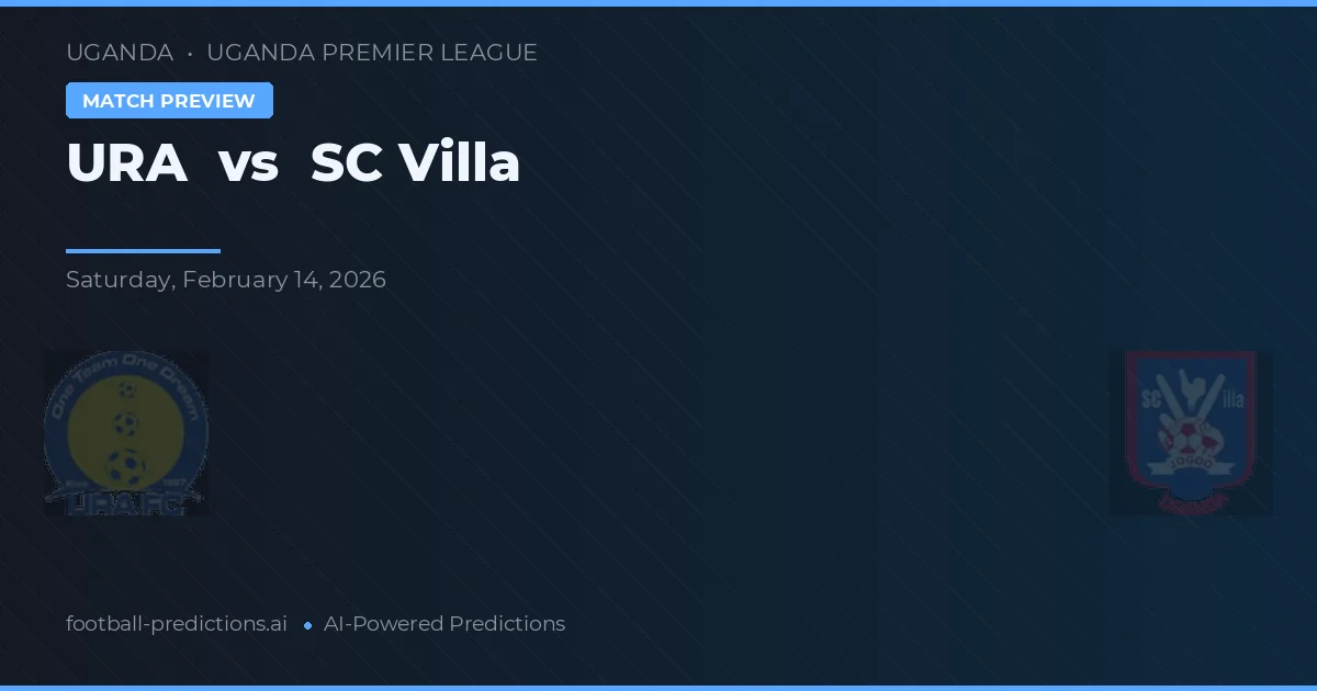 URA vs SC Villa — prognóstico e prévia do jogo