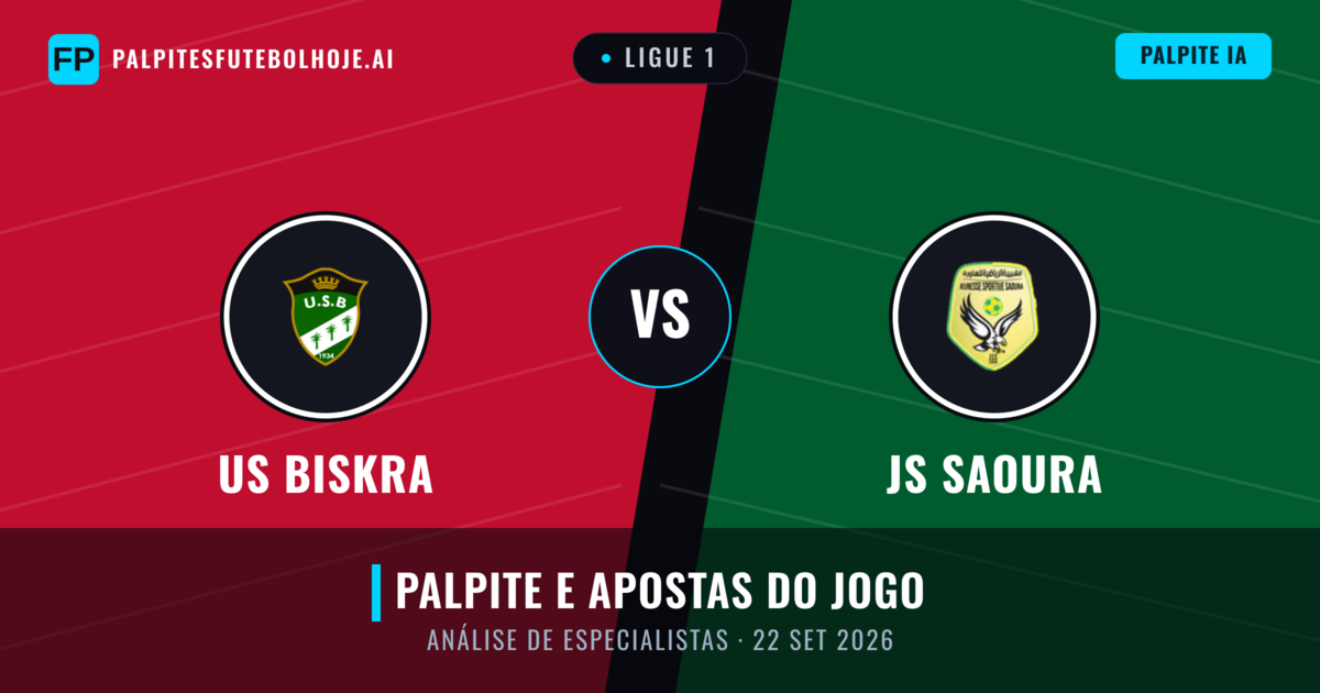 US Biskra vs JS Saoura — prognóstico e prévia do jogo