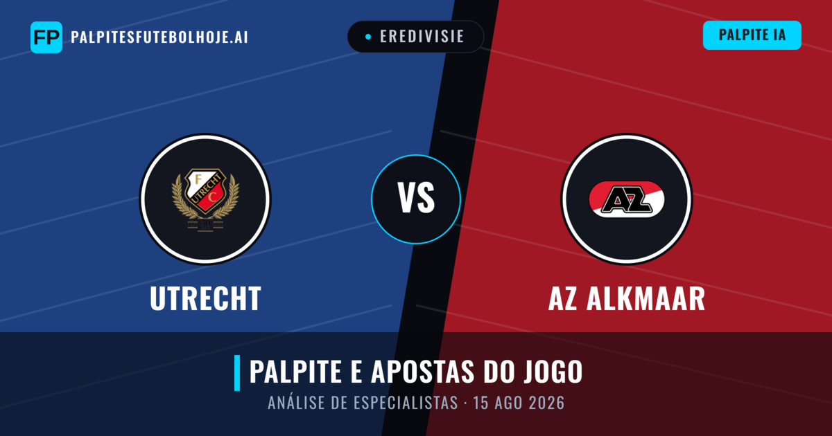 Utrecht vs AZ Alkmaar — prognóstico e prévia do jogo