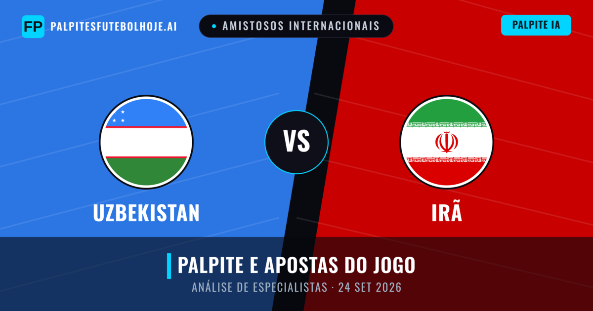 Uzbekistan vs Irã — prognóstico e prévia do jogo