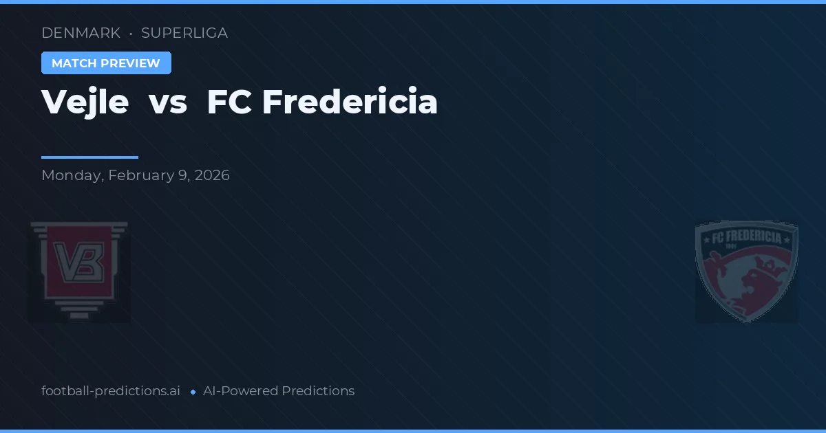 Vejle vs FC Fredericia — prognóstico e prévia do jogo
