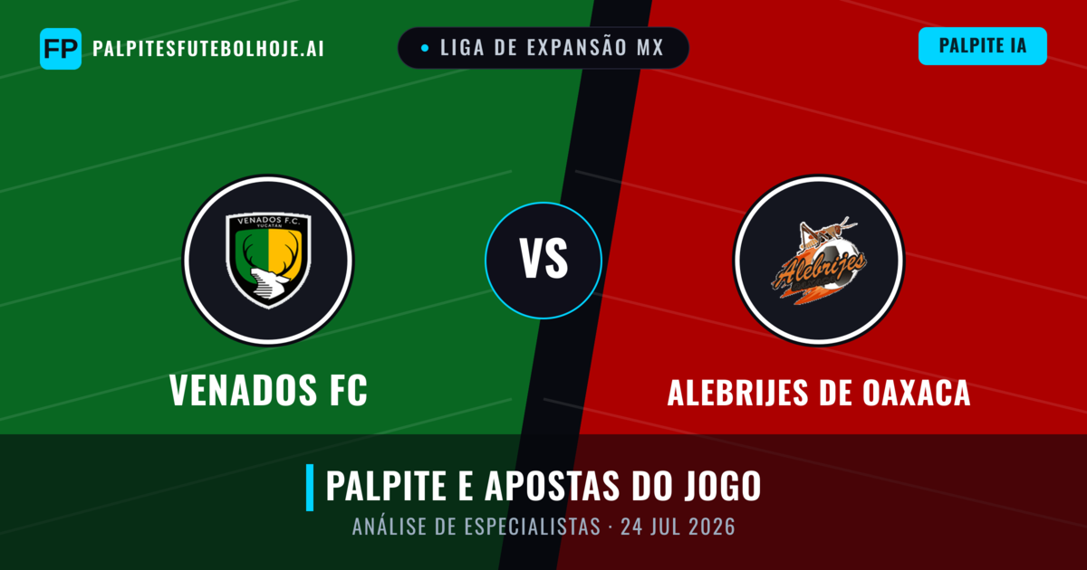 Venados FC vs Alebrijes de Oaxaca — prognóstico e prévia do jogo