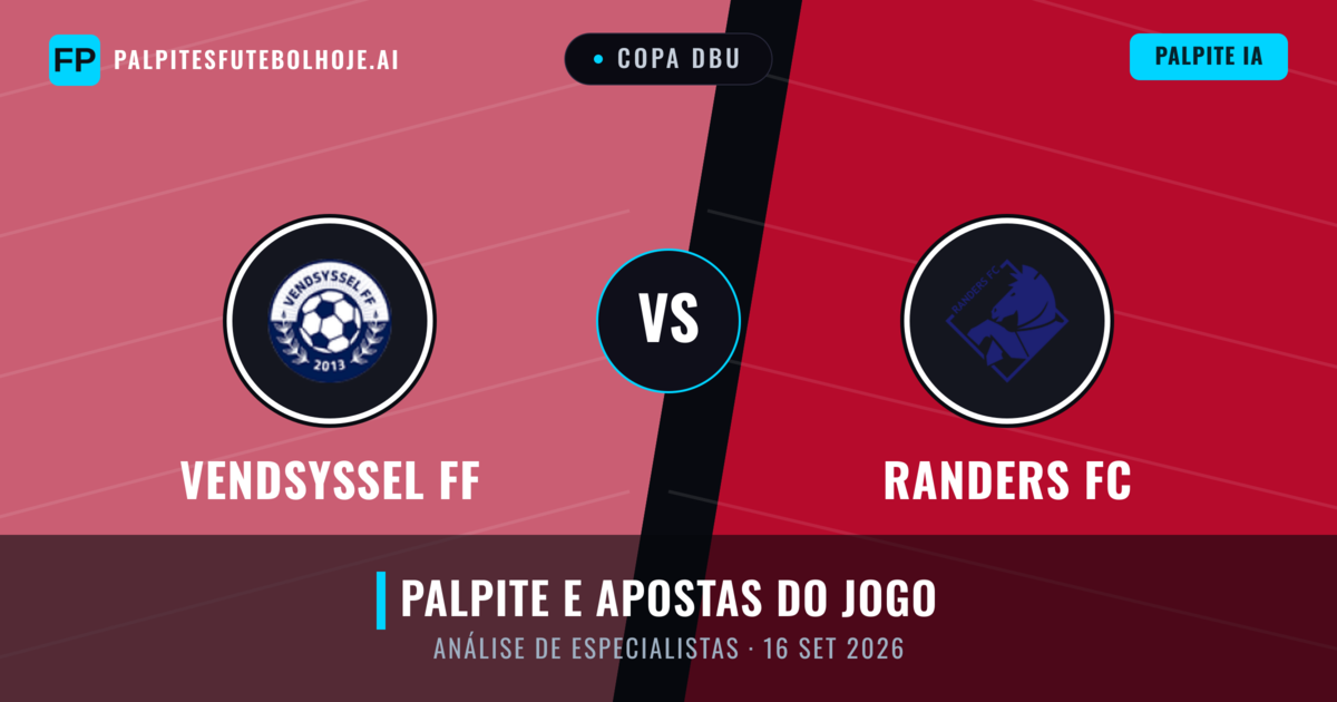 Vendsyssel FF vs Randers FC — prognóstico e prévia do jogo
