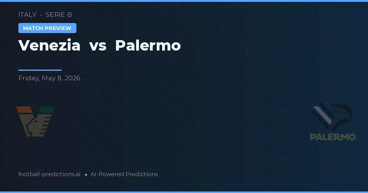 Veneza vs Palermo — prognóstico e prévia do jogo