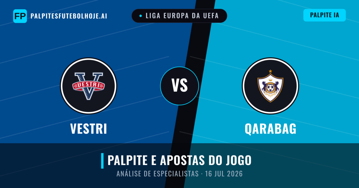 Vestri vs Qarabag — prognóstico e prévia do jogo