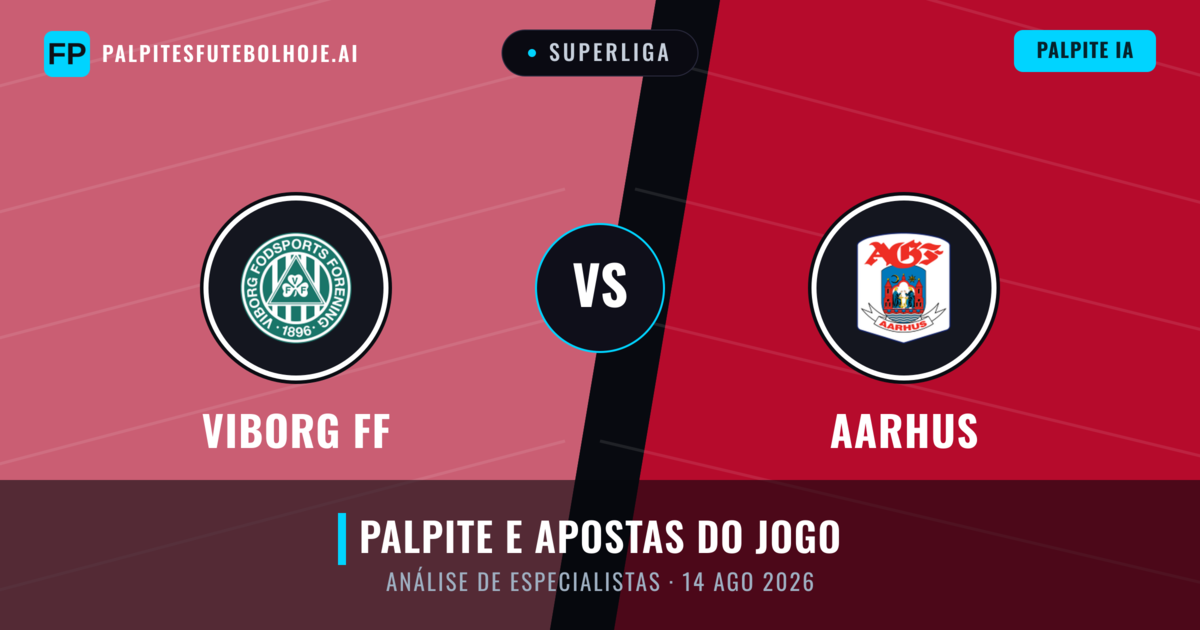 Viborg FF vs Aarhus — prognóstico e prévia do jogo