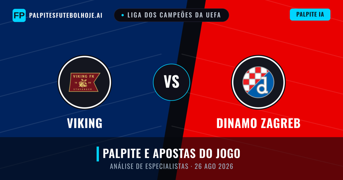 Viking vs Dinamo Zagreb — prognóstico e prévia do jogo