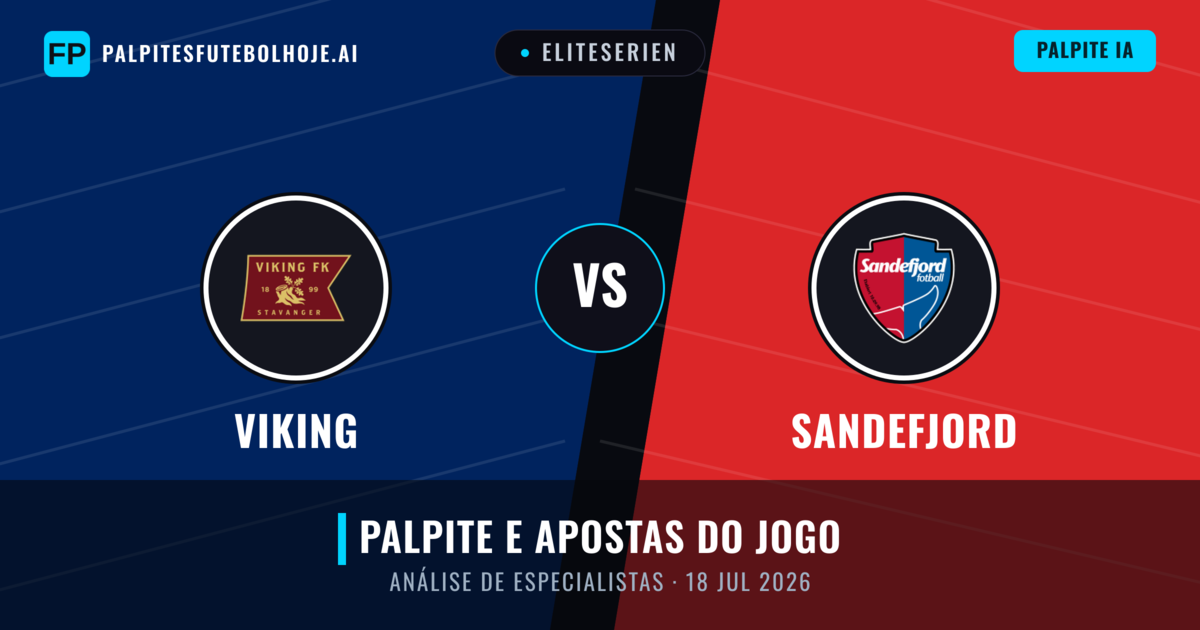 Viking vs Sandefjord — prognóstico e prévia do jogo