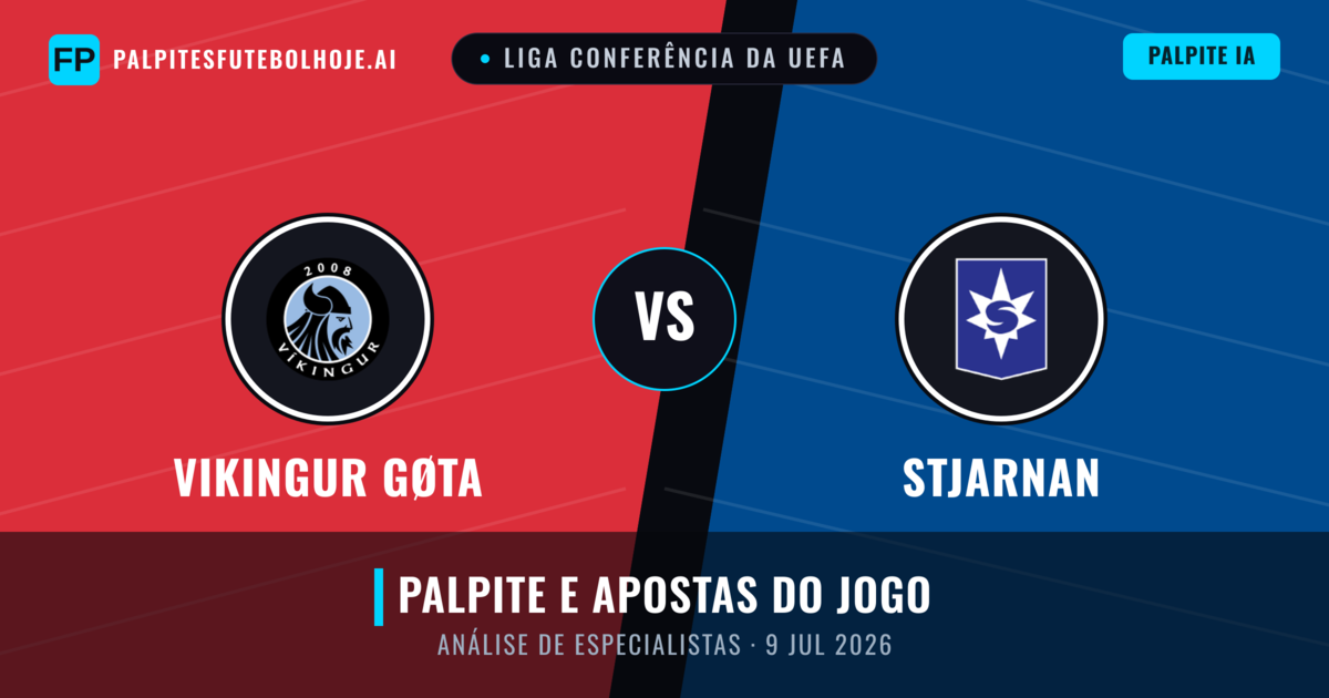 Stjarnan vs Vikingur Gøta — prognóstico e prévia do jogo