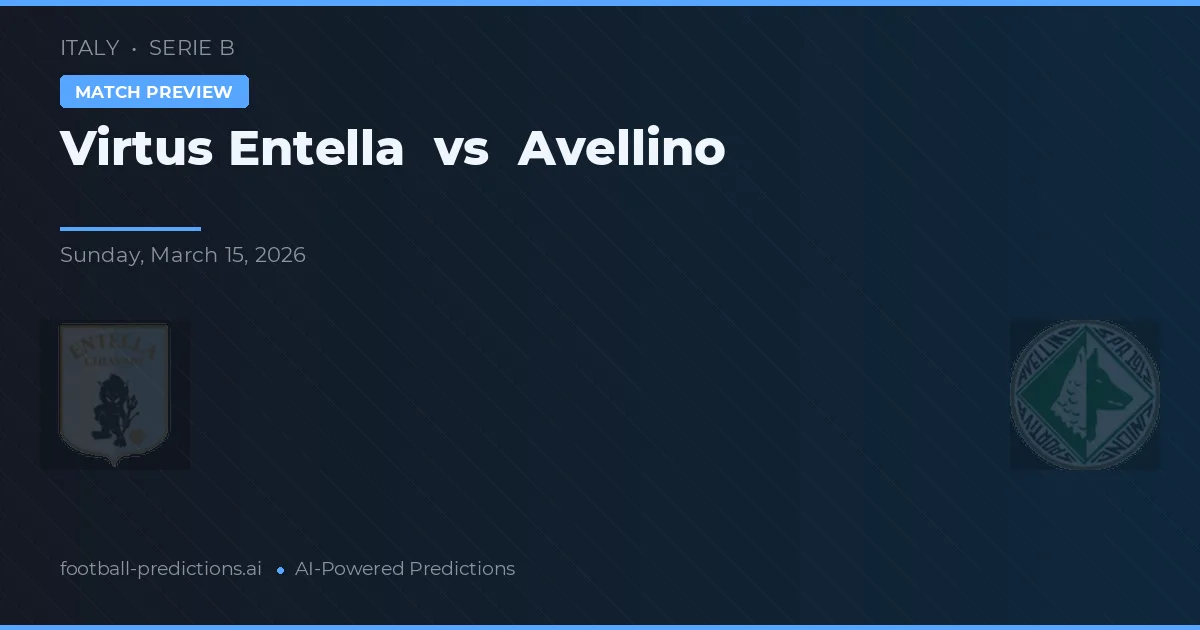 Virtus Entella vs Avellino — prognóstico e prévia do jogo