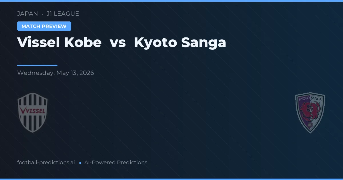 Vissel Kobe vs Kyoto Sanga — prognóstico e prévia do jogo