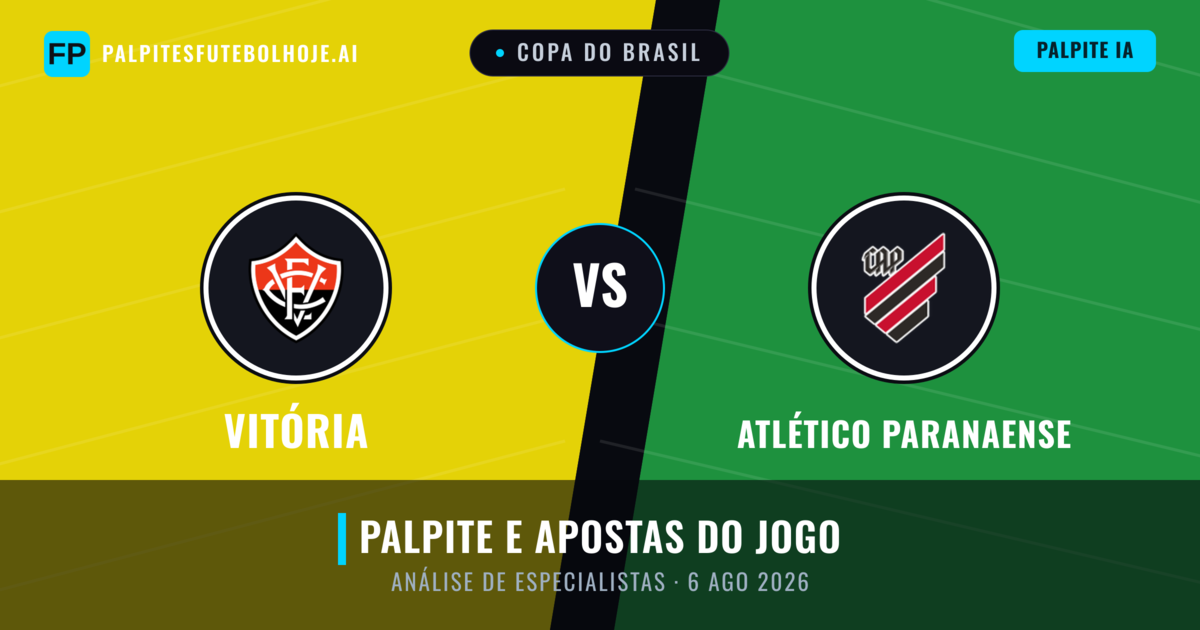 Vitória vs Atlético Paranaense — prognóstico e prévia do jogo