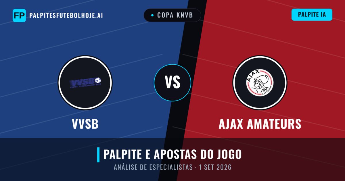 Vvsb vs Ajax Amateurs — prognóstico e prévia do jogo
