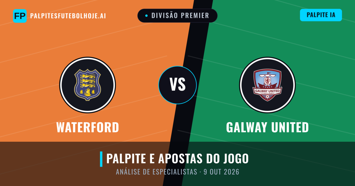 Waterford vs Galway United — prognóstico e prévia do jogo