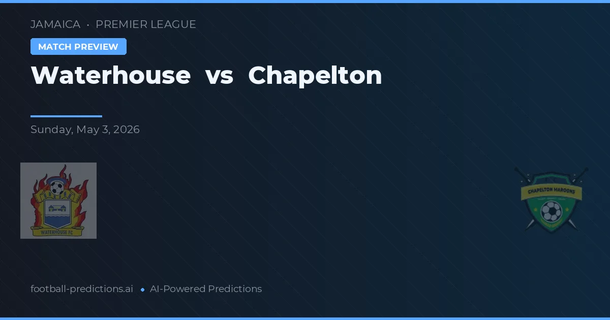 Waterhouse vs Chapelton — prognóstico e prévia do jogo