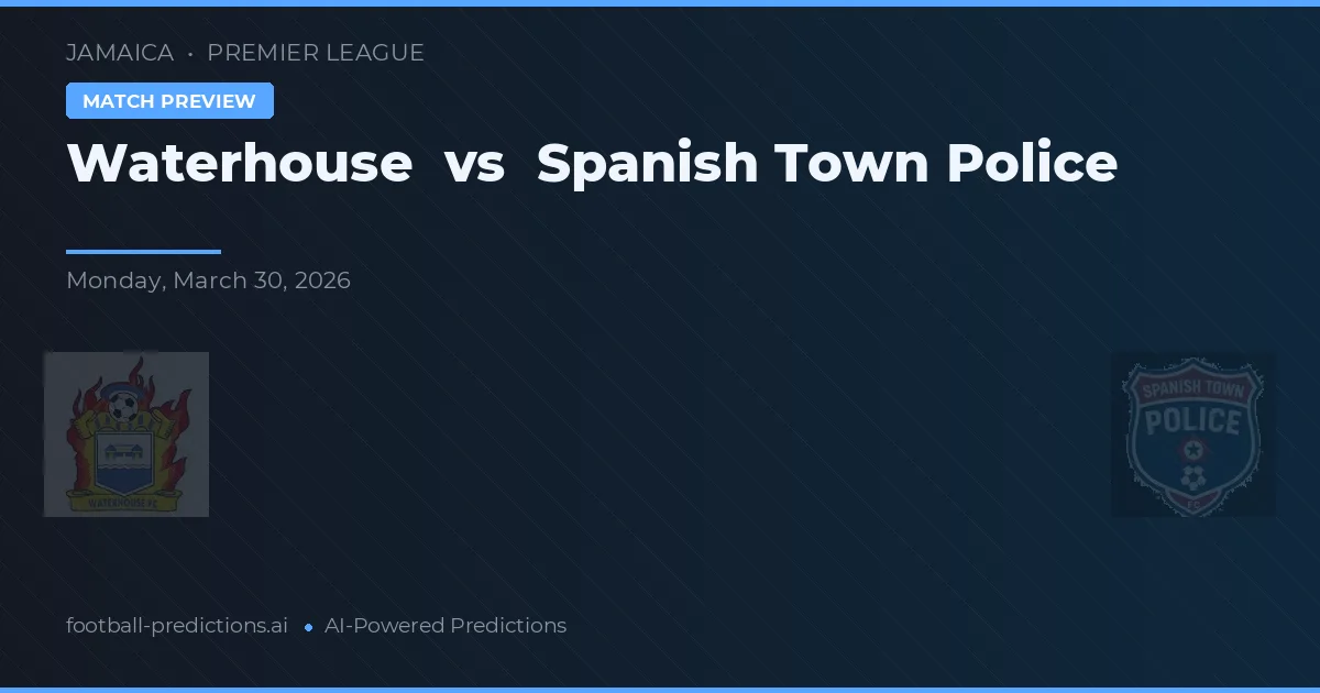 Waterhouse vs Polícia da Cidade Espanhola — prognóstico e prévia do jogo